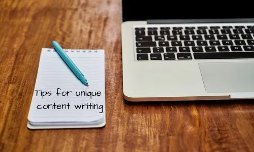 Write Unique Content