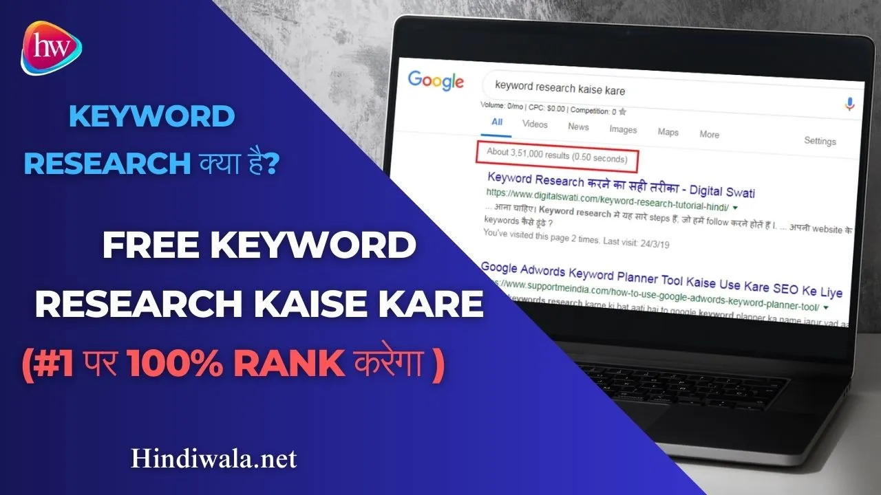 Free Keyword Research Kaise Kare